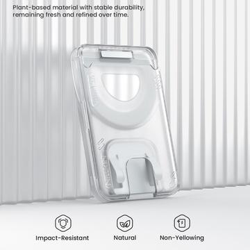 Nillkin IceMate magnetisk tegnebogsstativ - BPA-fri, understøtter NFC - grå