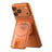 Nillkin IceMate magnetisk tegnebogsstativ - BPA-fri, understøtter NFC - orange