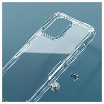 Nillkin Nature TPU Pro iPhone 14 Pro Hybrid Cover - Gennemsigtig