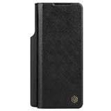Samsung Galaxy Z Fold5 Nillkin Qin Pro Flip Cover - Sort
