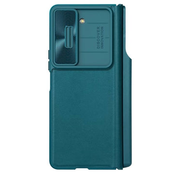Samsung Galaxy Z Fold5 Nillkin Qin Pro Flip Cover - Grøn
