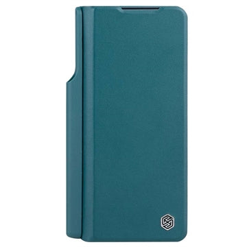 Samsung Galaxy Z Fold5 Nillkin Qin Pro Flip Cover - Grøn