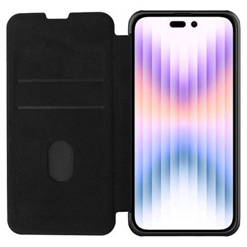 Nillkin Qin Pro Series iPhone 14 Pro Flip Cover - Sort