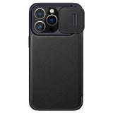 Nillkin Qin Pro Series iPhone 14 Pro Flip Cover - Sort