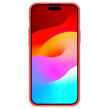 iPhone 15 Plus Nillkin Super Frosted Shield Pro Hybrid Cover - Rød