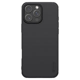 iPhone 16 Pro Nillkin Super Frosted Shield Pro Hybrid Cover - Sort