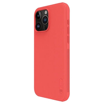 iPhone 15 Pro Max Nillkin Super Frosted Shield Pro Hybrid Cover - Rød