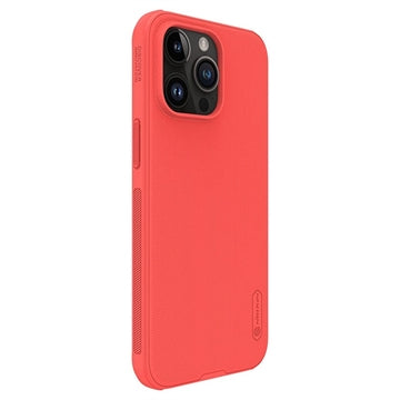 iPhone 15 Pro Max Nillkin Super Frosted Shield Pro Hybrid Cover - Rød