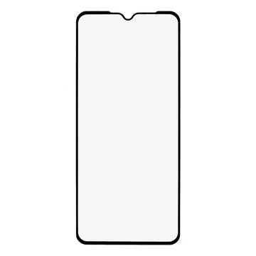 Nokia C32 Skærmbeskyttelse Hærdet Glas - Full Fit - Sort Kant