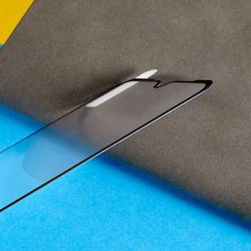 Nokia C32 Skærmbeskyttelse Hærdet Glas - Full Fit - Sort Kant