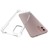 Nokia C32 Stødsikkert TPU Cover - Gennemsigtig