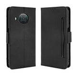 Nokia X10/X20 Pung Cover med Kortholder - Sort