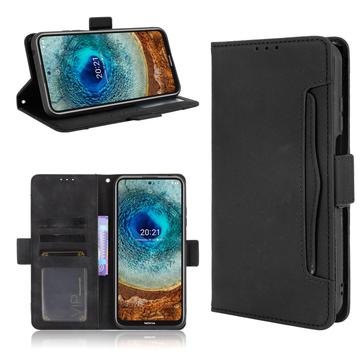 Nokia X10/X20 Pung Cover med Kortholder - Sort