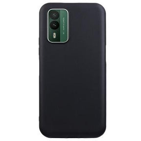 Nokia XR21 Anti-Fingeraftryk Mat TPU Cover - Sort