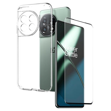 Northjo 2-i-1 OnePlus 11 Beskyttelsessæt - Klar