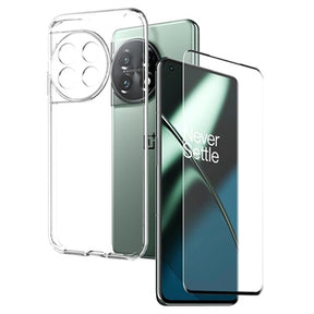Northjo 2-i-1 OnePlus 11 Beskyttelsessæt - Klar