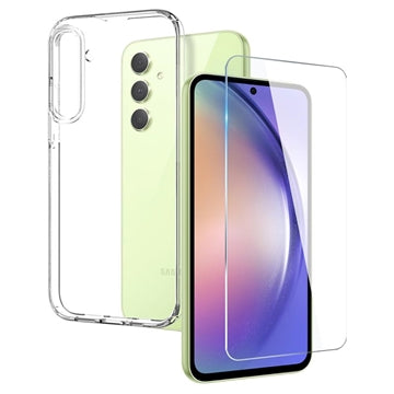 Northjo 2-i-1 Samsung Galaxy A54 5G Beskyttelsessæt - Klar