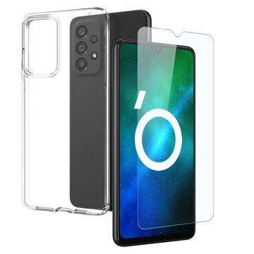 Samsung Galaxy A33 5G Northjo 2-i-1 Beskyttelsessæt - Klar