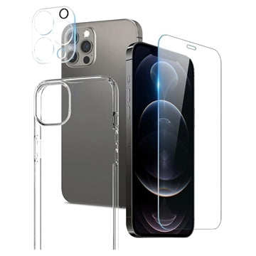 iPhone 12 Pro Northjo 3-i-1 Beskyttelsessæt