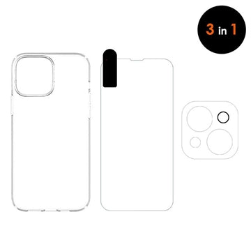 Northjo 3-i-1 iPhone 14 Beskyttelsessæt