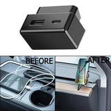 OBD-biloplader til Tesla Model 3/Y - 30W USB-C, 18W USB-A