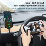 OBD-biloplader til Tesla Model 3/Y - 30W USB-C, 18W USB-A
