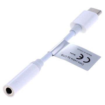 OTB USB-C / 3.5mm Lydadapterkabel - Hvid