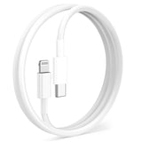 OTB USB-C / Lightning-kabel - iPhone 14/13/12/X/iPad Pro - 1 m - hvid