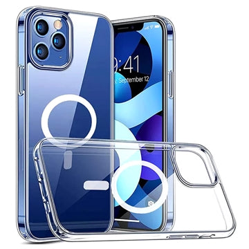 Okkes MagSafe iPhone 13 Pro Hybrid Cover - Klar