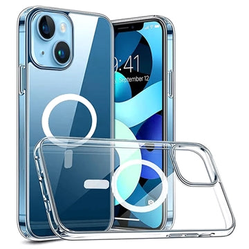 Okkes MagSafe iPhone 14 Hybrid Cover - Klar