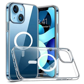 Okkes MagSafe iPhone 14 Hybrid Cover - Klar