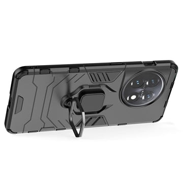 OnePlus 11 Hybrid Cover med Ring Holder - Sort