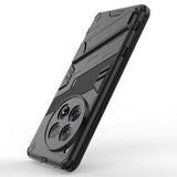 OnePlus 12 Armor Series Hybrid Cover med Stand - Sort