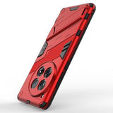 OnePlus 12 Armor Series Hybrid Cover med Stand - Rød