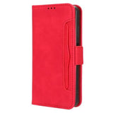 OnePlus 12 Pung Cover med Kortholder - Rød
