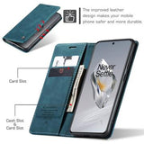 OnePlus 12 Caseme 013 Series Pung - Blå
