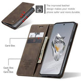 OnePlus 12 Caseme 013 Series Pung - Kaffe