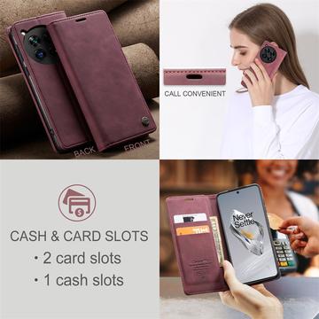 OnePlus 12 Caseme 013 Series Pung - Vinrød