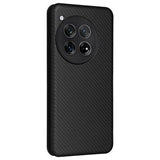 OnePlus 12 Flip Cover - Karbonfiber - Sort