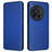 OnePlus 12 Flip Cover - Karbonfiber - Blå