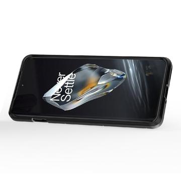 OnePlus 12 Hybrid Cover med Ring Holder - Sort
