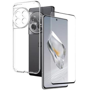 OnePlus 12 Northjo 2-i-1 Beskyttelsessæt - Klar