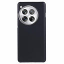 OnePlus 12 Gummibelagt Plastik Cover - Sort