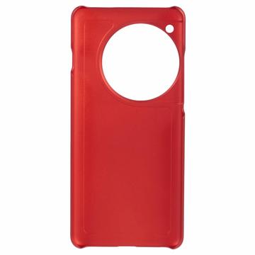 OnePlus 12 Gummibelagt Plastik Cover - Rød