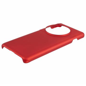 OnePlus 12 Gummibelagt Plastik Cover - Rød