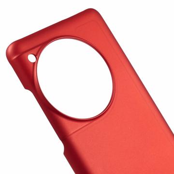 OnePlus 12 Gummibelagt Plastik Cover - Rød