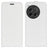 OnePlus 12 Vertikal Flip Taske med Kortholder - Hvid