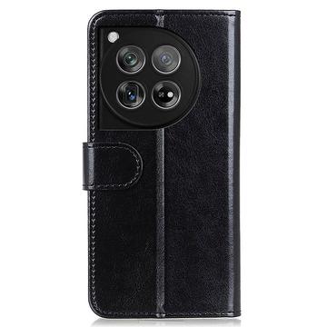 OnePlus 12 Pung Taske med Magnetisk Lukning - Sort