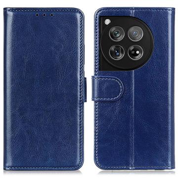 OnePlus 12 Pung Taske med Magnetisk Lukning - Blå