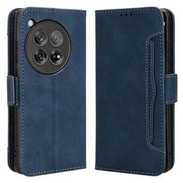 OnePlus 12R/Ace 3 Pung Cover med Kortholder - Blå
